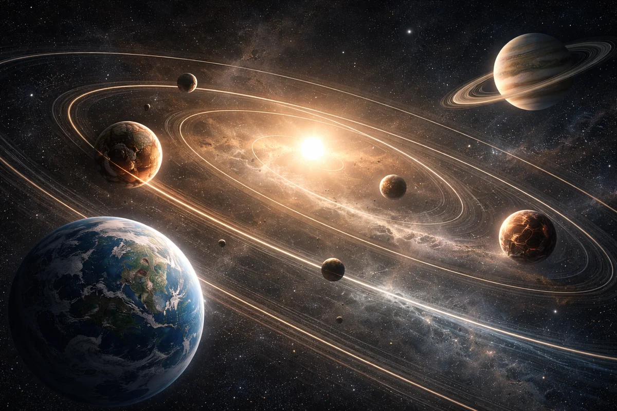 Des planètes qui orbitent à contre-sens : l’étrange ballet d’un système stellaire inédit