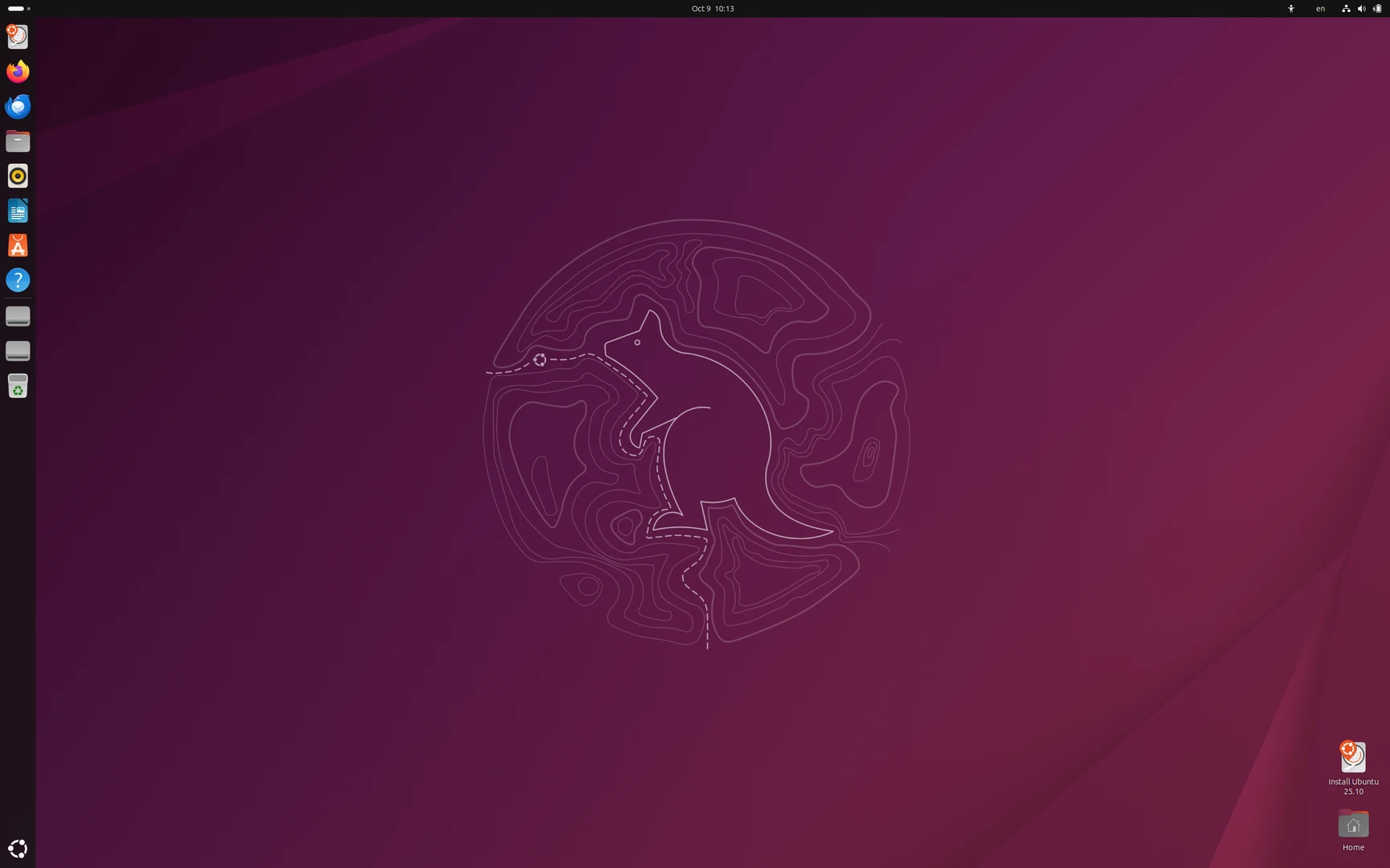 Capture de Ubuntu